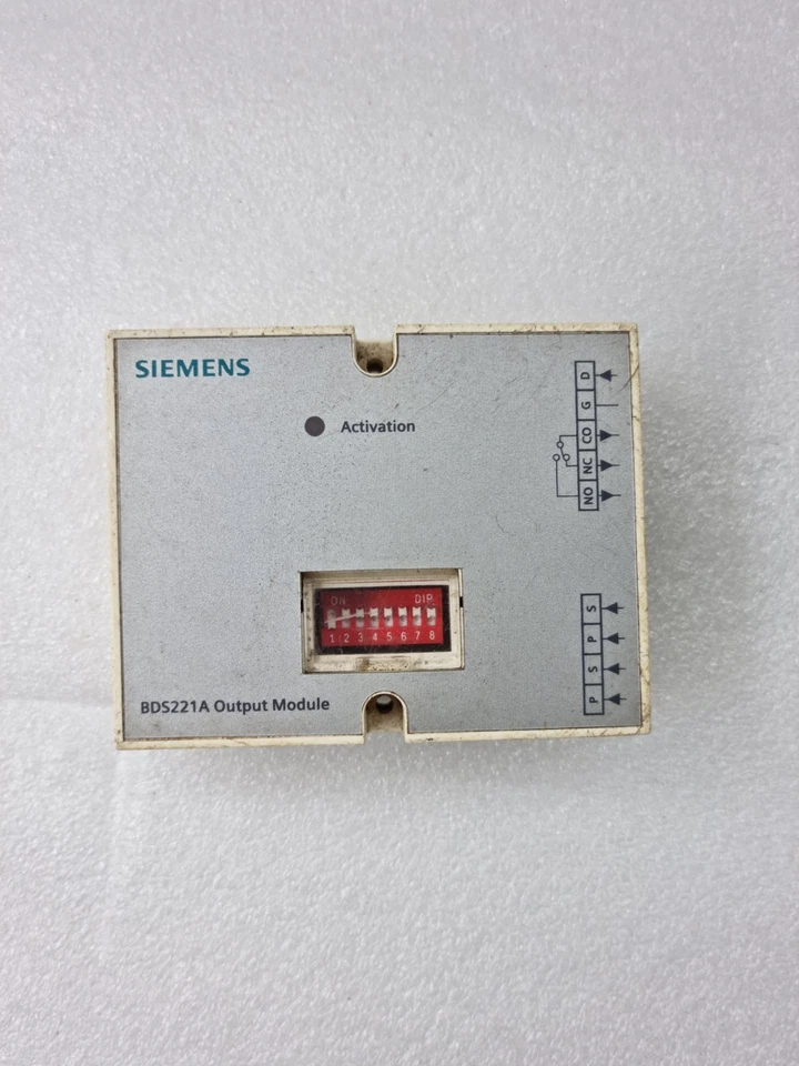 Siemens BDS221A Addressable Output Module | Fire Alarm I/O Module BDS221A